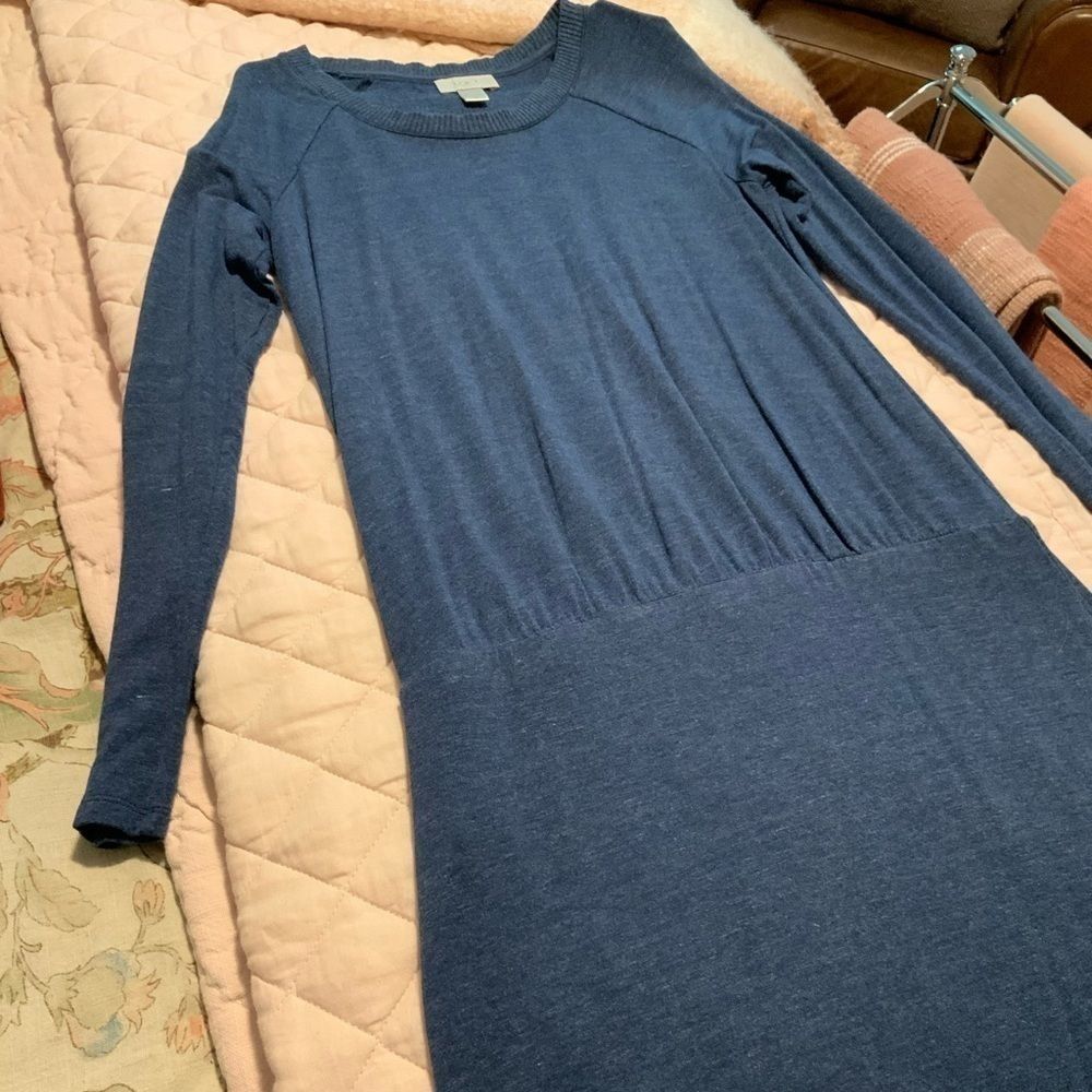 Loft blue dress size S